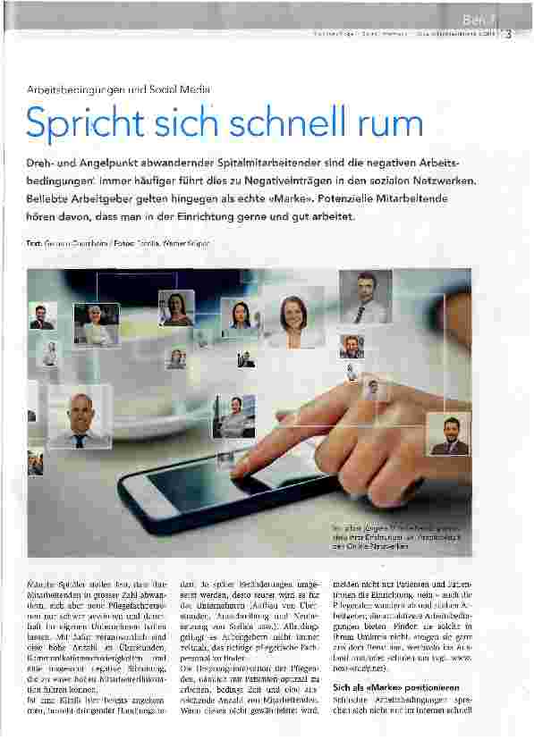 Vorschauseite 1: Spricht sich schnell rum