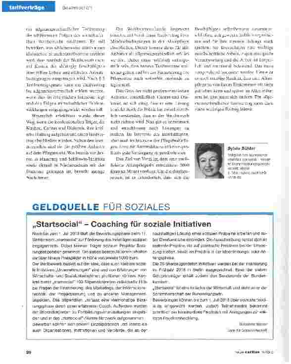 Vorschauseite 3: Altenpflegerinnen verdienen noch immer zu wenig