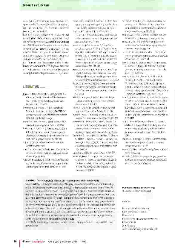 Vorschauseite 5: Die Neurobiologie der Sprache
