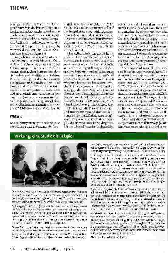 Vorschauseite 4: Qualität, Wirkung, Nutzen