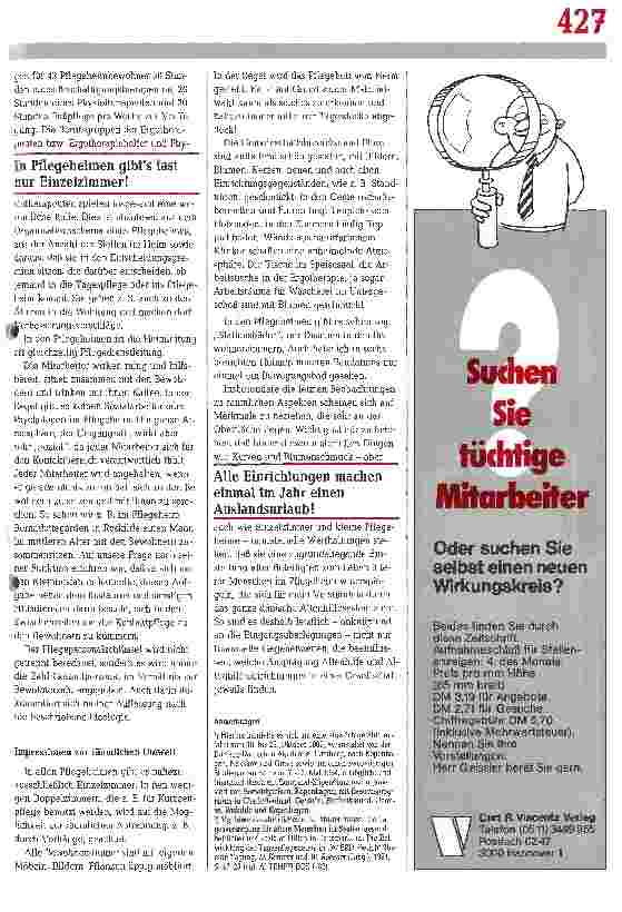 Vorschauseite 3: Altenhilfe in Dänemark Altenpflege international