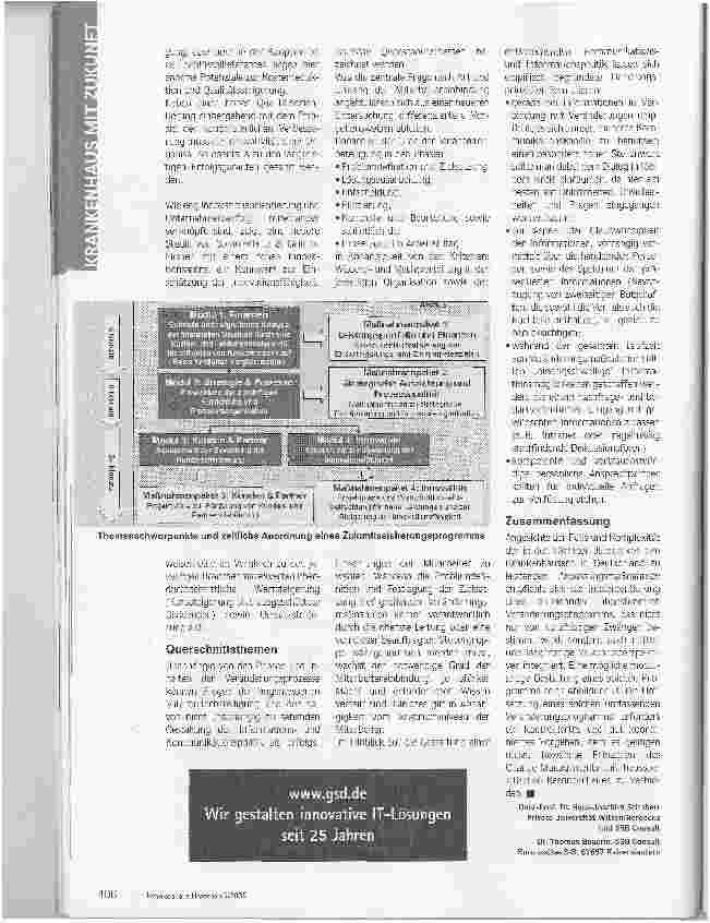 Vorschauseite 1: Damit Veränderungsprozesse gelingenKostenreduzierung reicht nicht aus, um die Zukunft zu sichern