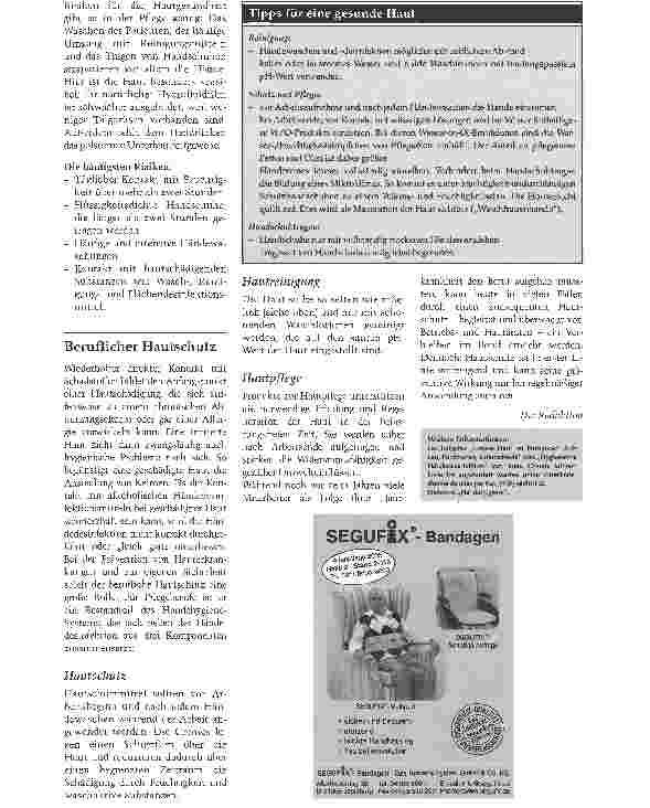 Vorschauseite 3: Hand in Hand:. Hygiene und Hautschutz