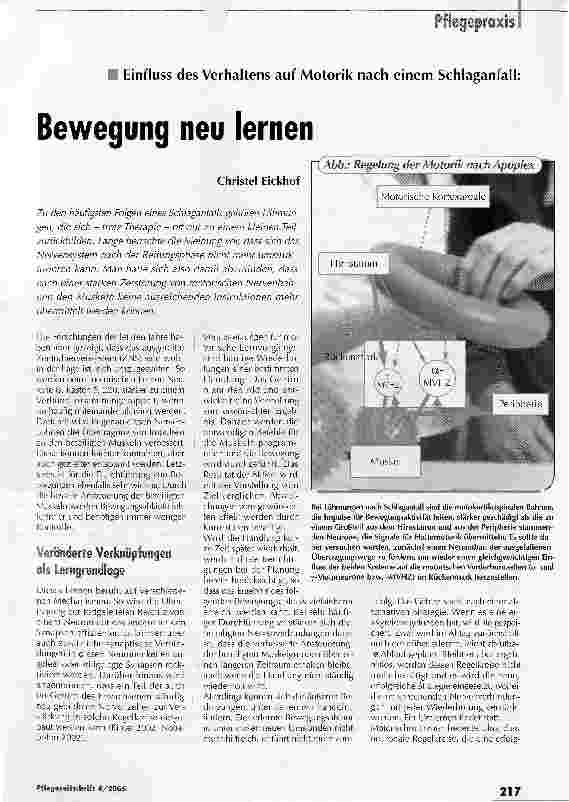 Vorschauseite 1: Bewegung neu lernen