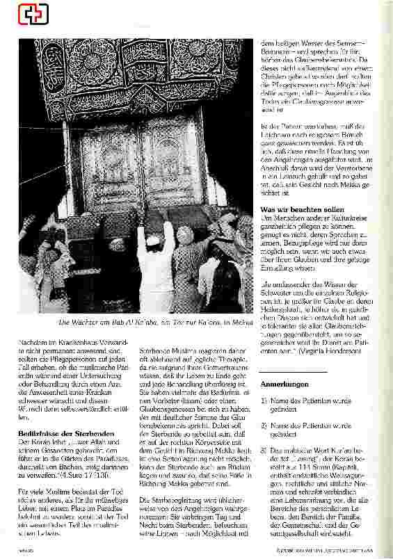 Vorschauseite 5: Pflege und fremde Kulturen: der Islam