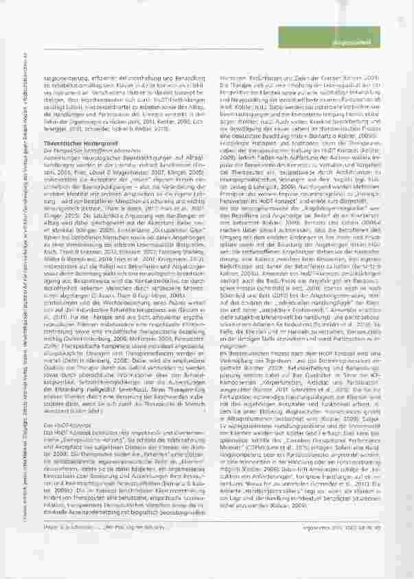 Vorschauseite 2: Hör mal, sag mir den Sinn, dann weiß ich was ich macheDas HoDT-Konzept aus der Klientenund Angehörigenperspektive