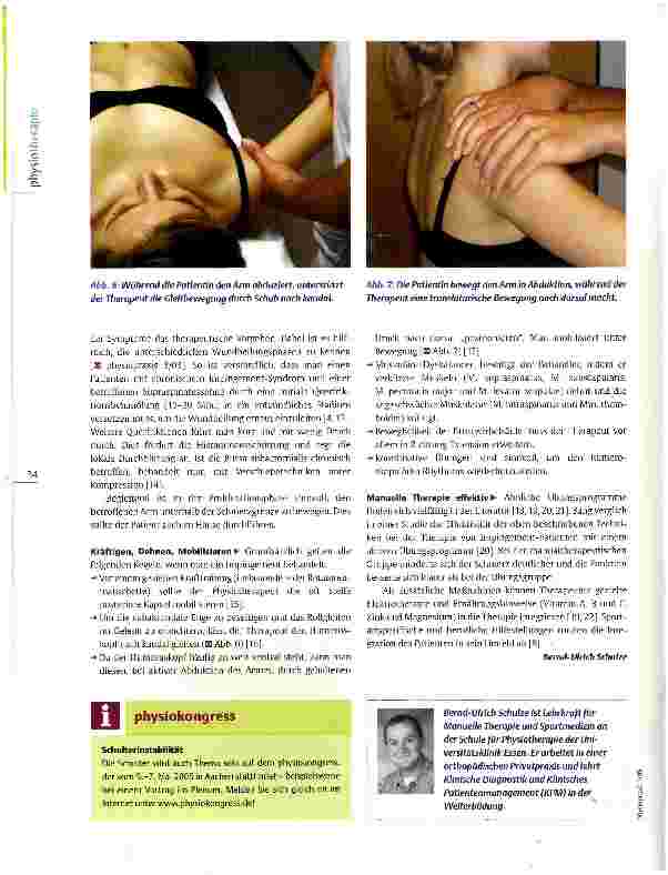 Vorschauseite 5: Das Impingement-Syndrom Den schmerzhaften Bogen ergründen