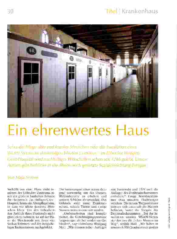 Vorschauseite 1: Ein ehrenwertes Haus