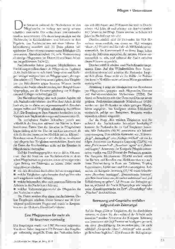 Vorschauseite 2: Nachts in deutschen Pflegeheimen