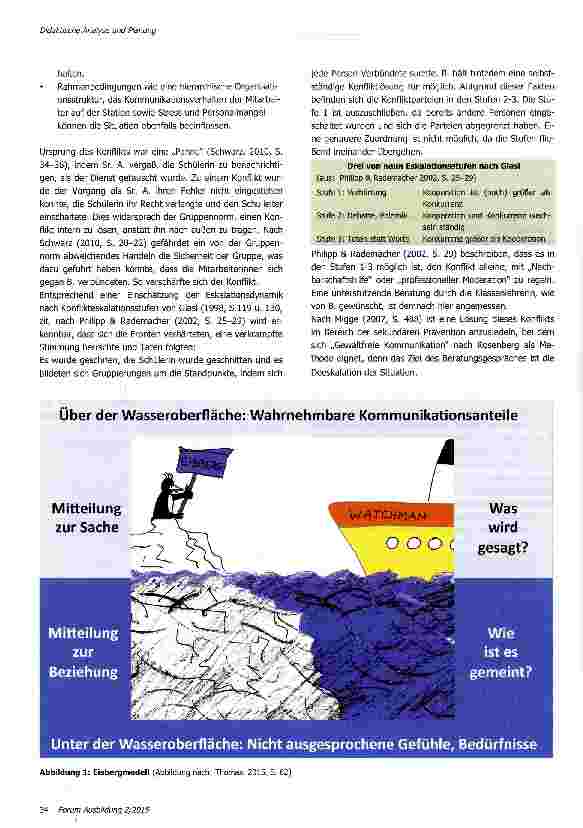 Vorschauseite 3: Analyse, Planung und Reflexion im Rahmen der Beratung einer Schülerin