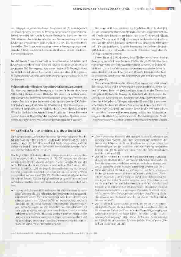 Vorschauseite 3: Beckeninstabilität Wissen und Diagnostizieren