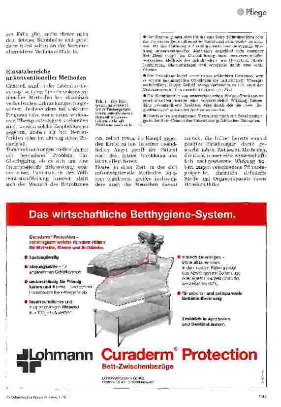 Vorschauseite 2: Unkonventionelle Methoden zur Krebsbekämpfung Aufgaben der Pflegenden