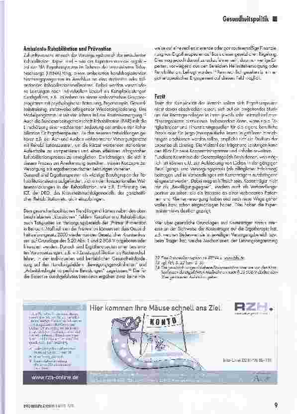 Vorschauseite 4: Rechtliche Rahmenbedingungen, Wahrnehmung und Umsetzung ergotherapeutischer Behandlungstätigkeit in Deutschland