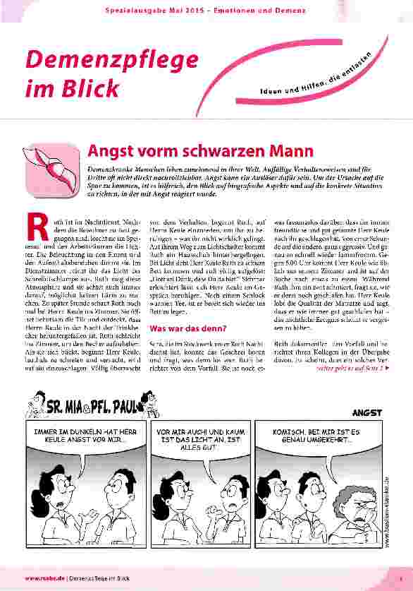 Vorschauseite 1: Angst vorm schwarzen Mann