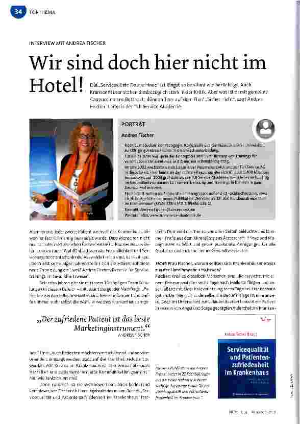 Vorschauseite 1: Wir sind doch hier nicht im Hotel!