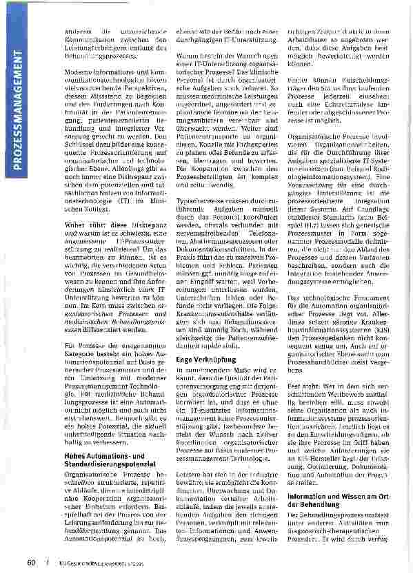 Vorschauseite 2: Nachhaltiges Prozessmanagement als Fundament