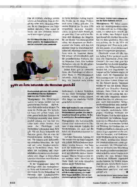 Vorschauseite 3: „Die Politik regelt in manchen Bereichen deutlich zu viel
