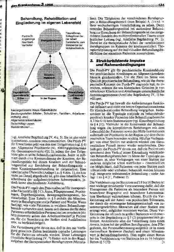 Vorschauseite 2: Umsetzung der Psych-PV und Verbesserung der psychiatrischen Versorgung