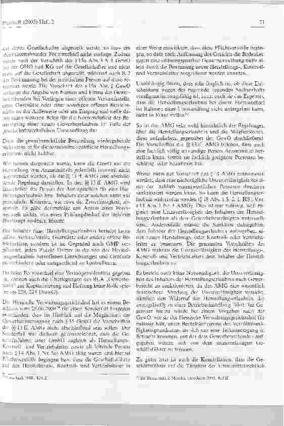Vorschauseite 5: Arzneimittelrechtliche Auswirkungen der Umstrukturierung vonPharmaunternehmen