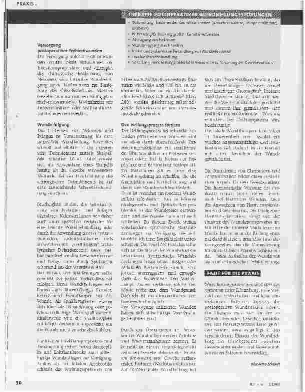 Vorschauseite 2: Postoperative Wundheilungsstörungen