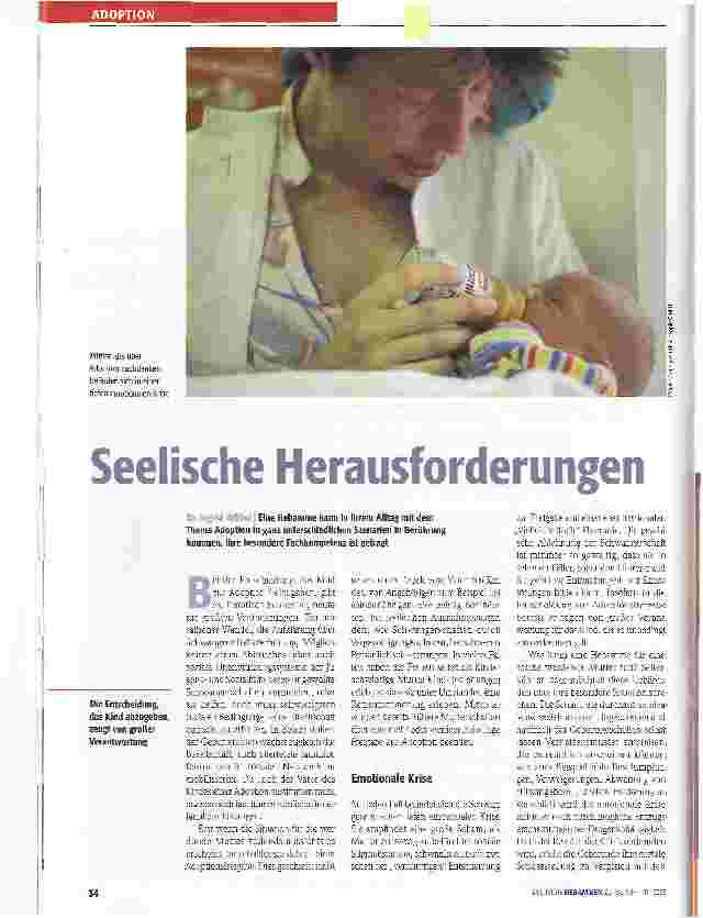 Vorschauseite 1: Seelische Herausforderungen