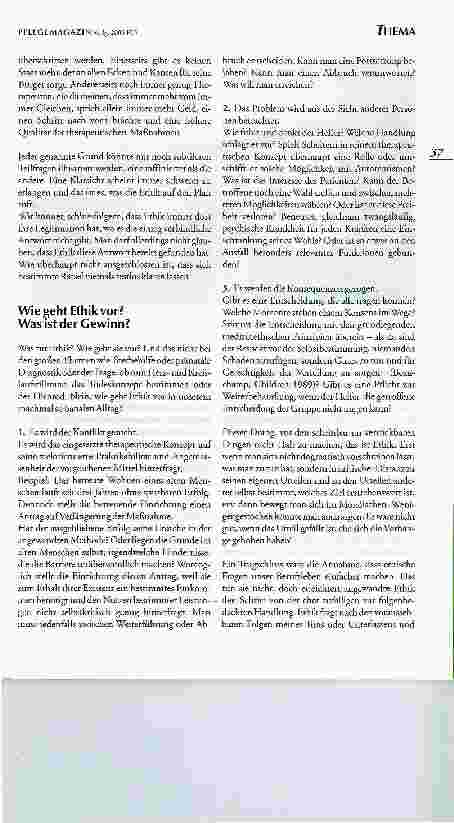 Vorschauseite 3: Ethik und Alter