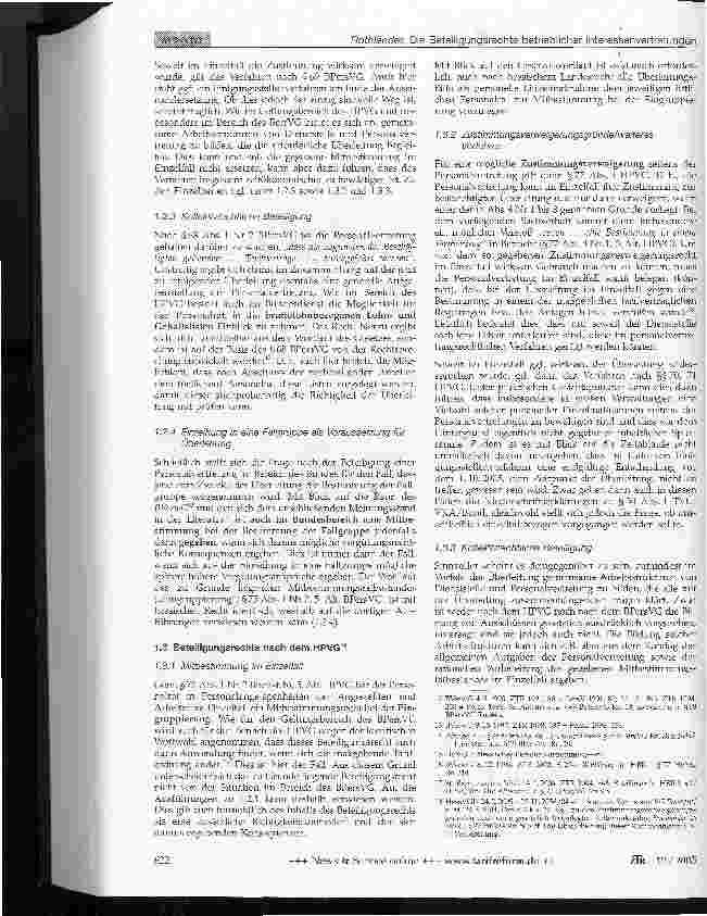 Vorschauseite 4: Die Beteiligungsrechte betrieblicher Interessenvertretungen bei der Überleitung vom BAT, MTArb bzw. BMT-GII in den TVöD