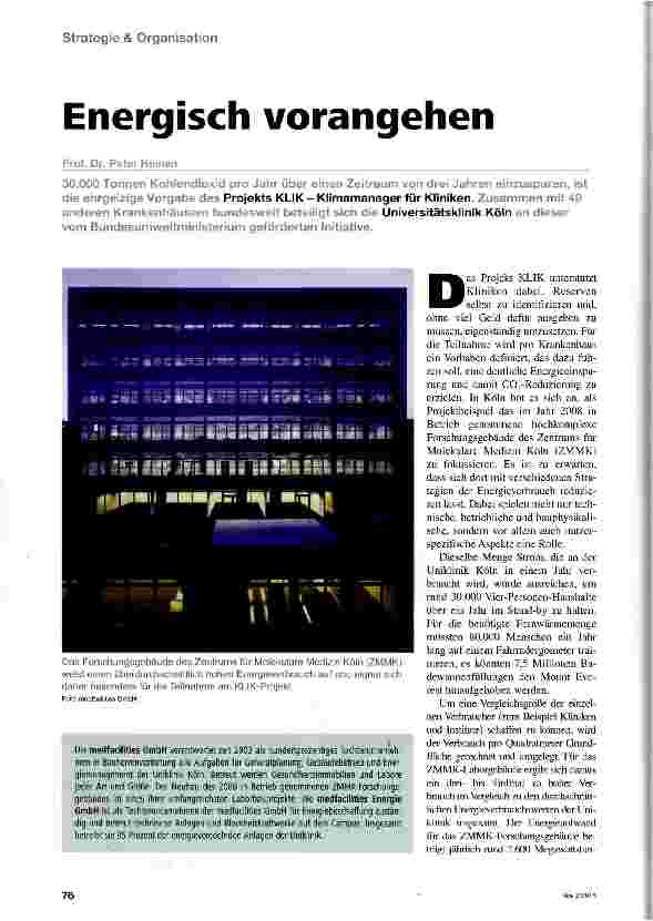Vorschauseite 1: Energisch vorangehen