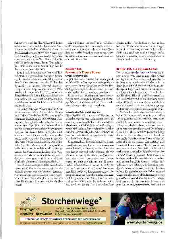 Vorschauseite 2: Stress, lass nach!