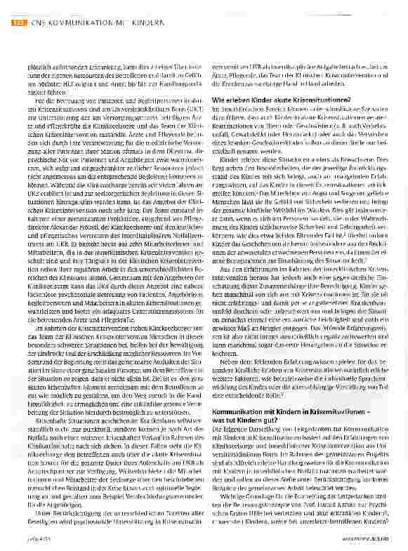 Vorschauseite 2: Gemeinsam durch die Krise