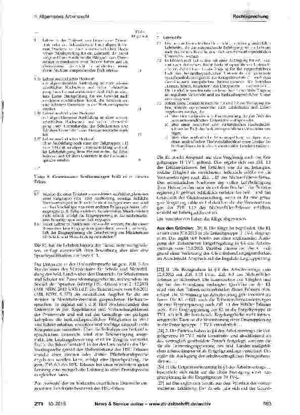 Vorschauseite 2: Herkunftssprachlicher Unterricht - Gleichbehandlung