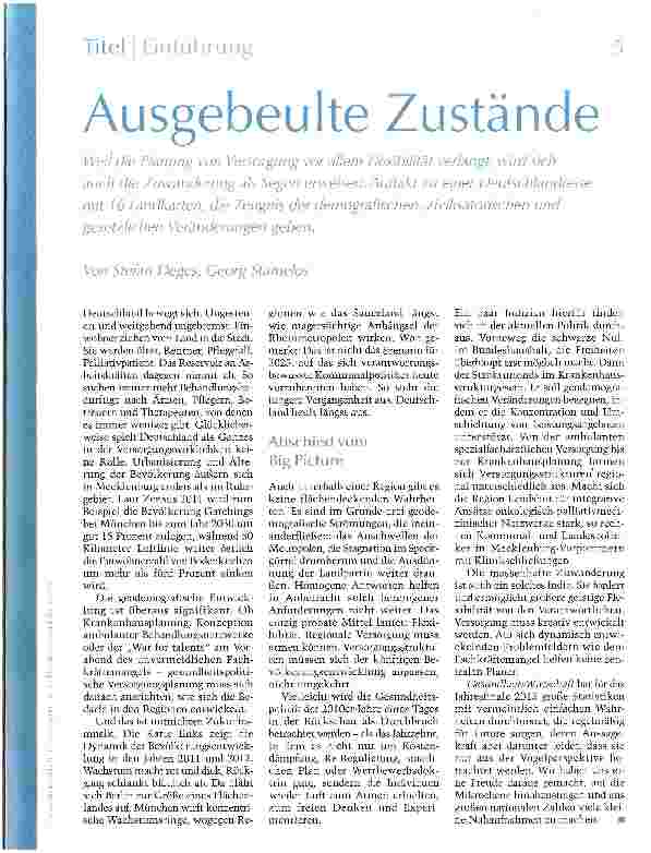 Vorschauseite 1: Ausgebeulte Zustände