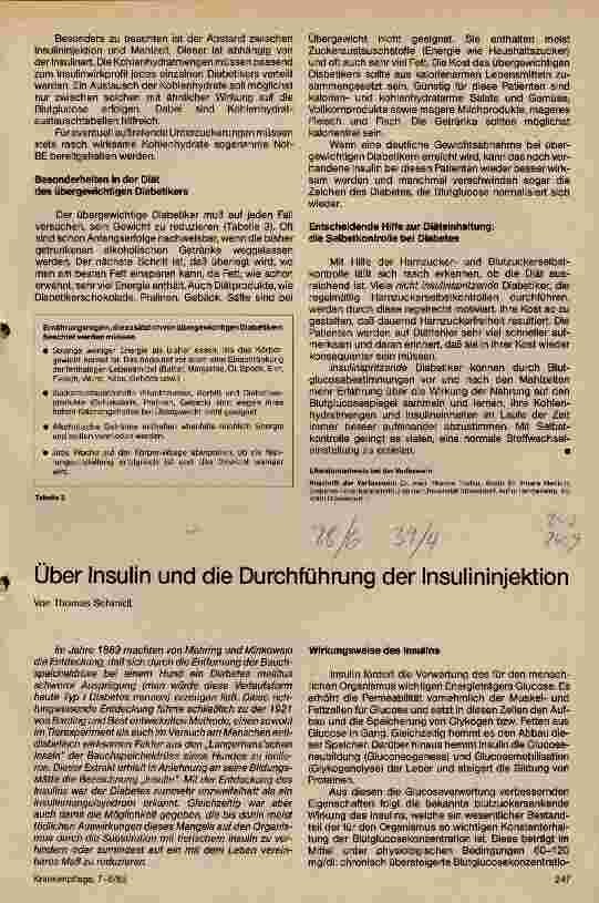 Vorschauseite 3: Diätbehandlung bei Diabetes mellitus
