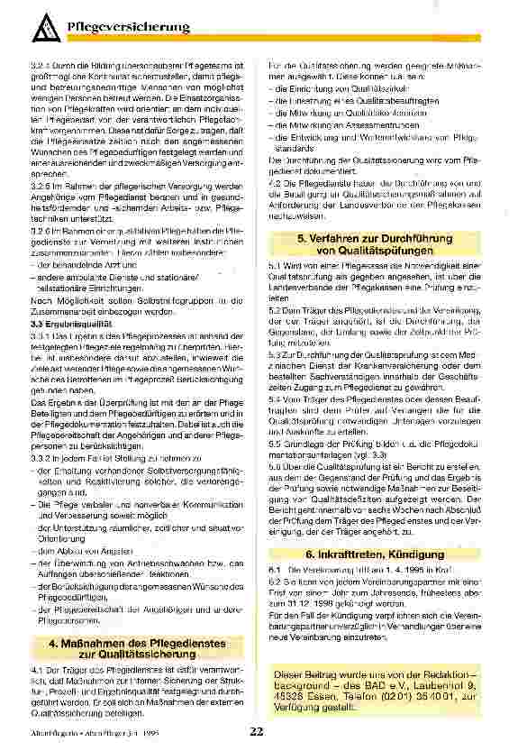 Vorschauseite 4: Qualitätspapier nach  80 SGB XI