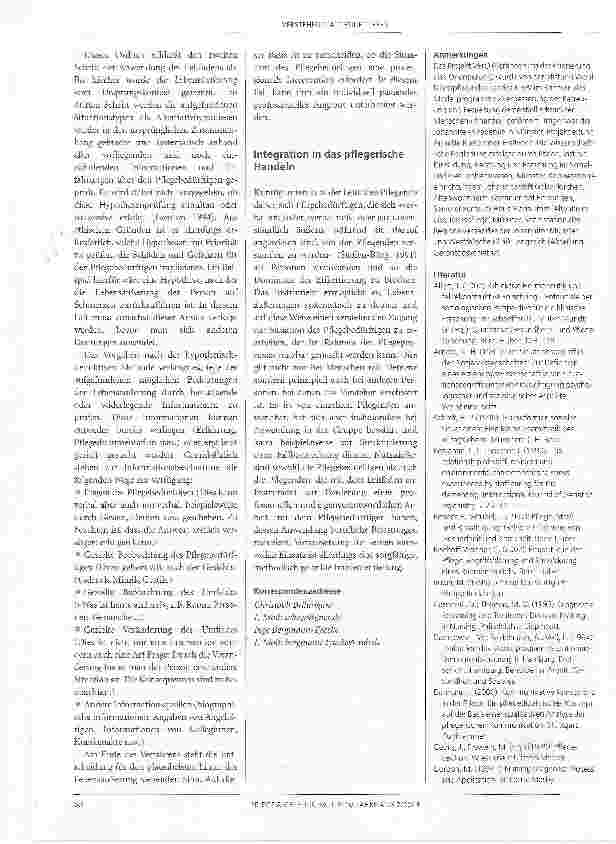 Vorschauseite 6: Verstehen statt Etikettieren:Ein professioneller Zugang zur Situation von Pflegebedürftigen mit Demenz in kommunikativ schwierigen Situationen