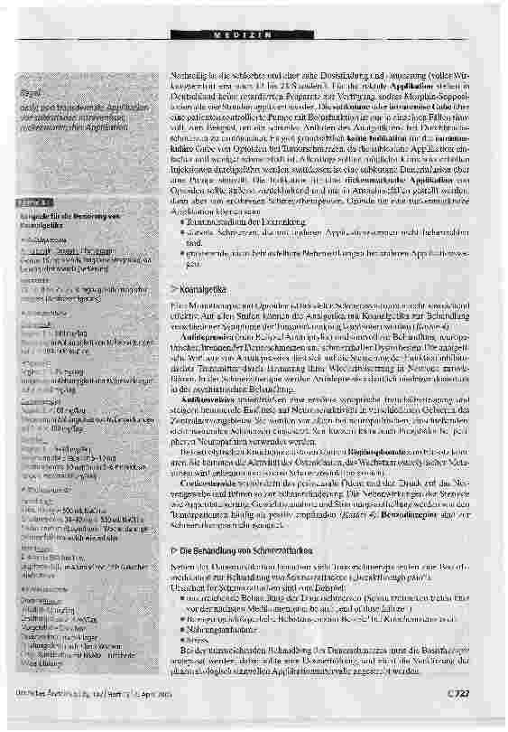 Vorschauseite 5: Tumorschmerz