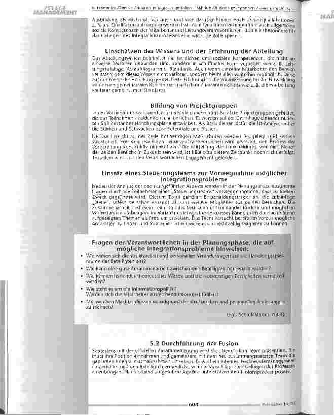 Vorschauseite 5: Fusionen erfolgreich gestaltenSchritte für einen gelingenden Zusammenschluss selbstständiger Pflegebereiche