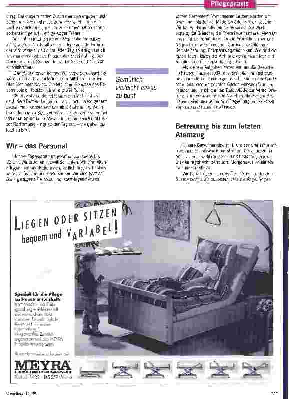 Vorschauseite 3: So nah und doch so fern Wie das Zusammenleben Tag für Tag neu erfunden werden muß und warum es so oft positiv verläuft