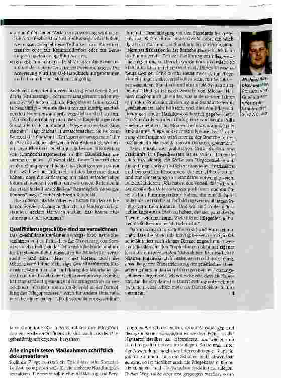 Vorschauseite 4: Mehr Handlungssicherheit durch Standards