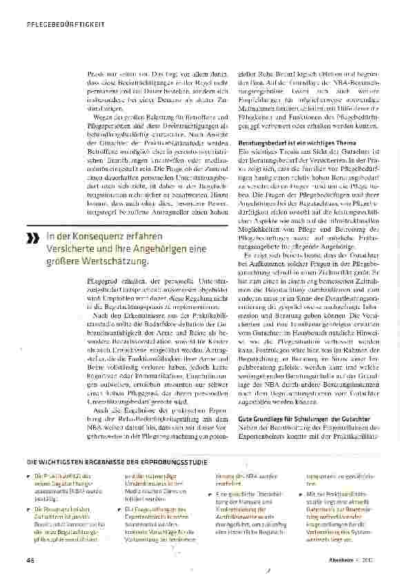 Vorschauseite 3: Praktikabel und gut geeignet