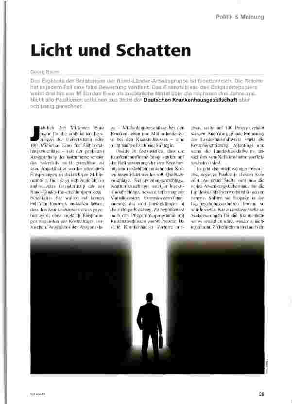 Vorschauseite 1: Licht und Schatten