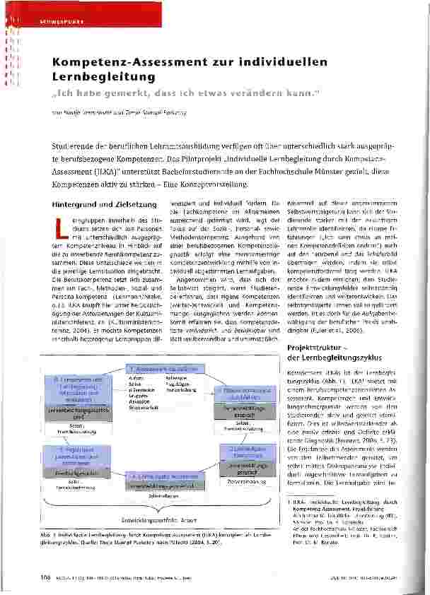 Vorschauseite 1: Kompetenz-Assessment zur individuellen Lernbegleitung