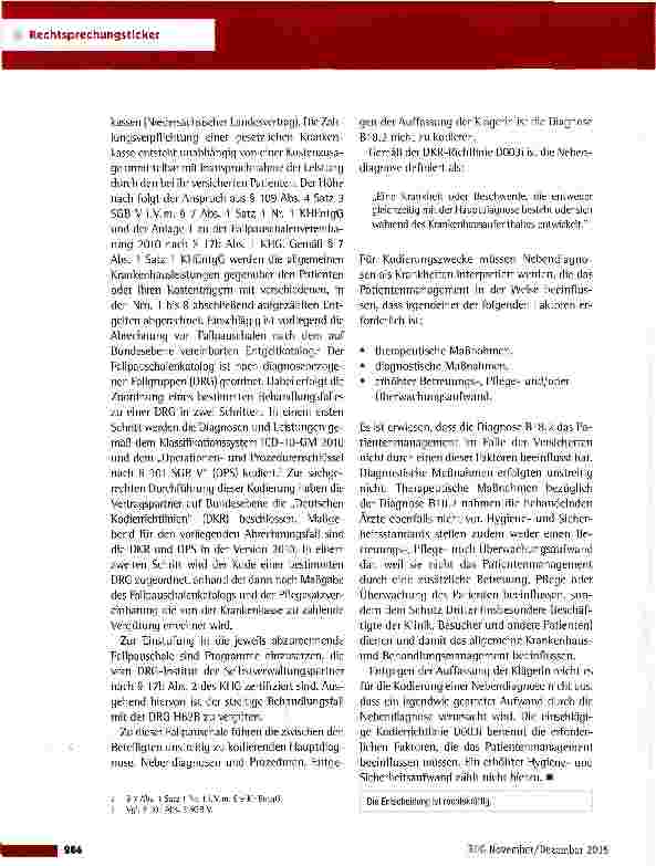 Vorschauseite 3: Kostentragung von erhöhten Hygieneund Sicherheitsstandards