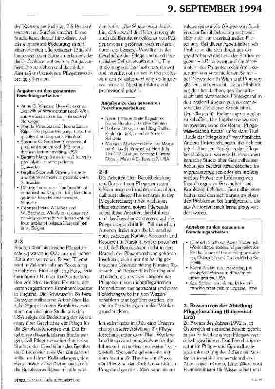 Vorschauseite 3: Pflegeforschung und -Literatur- Grundlagen der Qualitätsentwicklung
