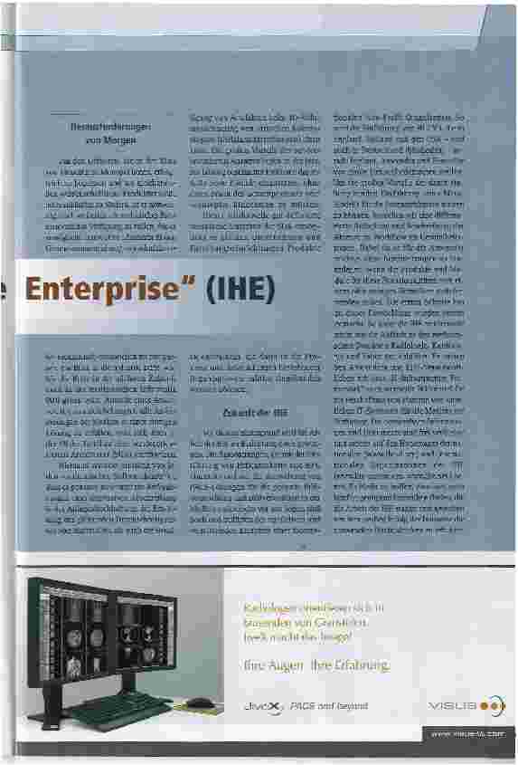 Vorschauseite 2: Integrating Healthcare Enterprise (IHE)