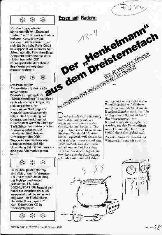 Vorschauseite 1: Essen auf Rädern: Der Henkelmann aus dem Dreisternefach