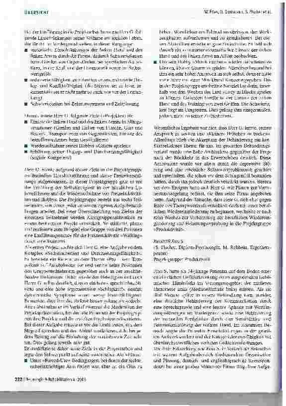 Vorschauseite 5: Projektarbeit: Therapeutische Strategien zur Umsetzung von ICF und SGB IX in der ambulanten wohnortnahen neurologischen Rehabilitation zur Verbesserung der Teilhabe am Leben in de…
