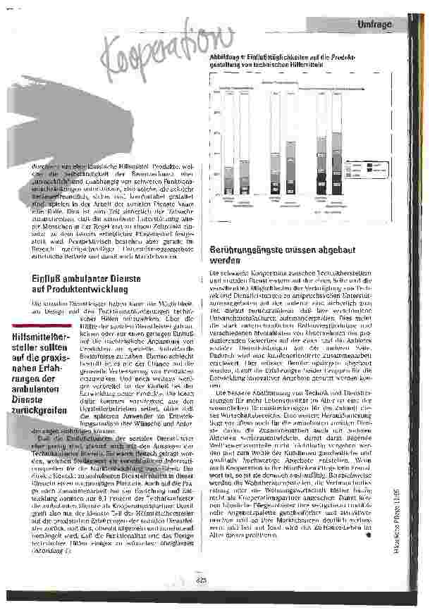 Vorschauseite 6: Pflegedienste vor neuen Herausforderungen Ausgewählte Ergebnisse einer Umfrage des Instituts Arbeit und Technik