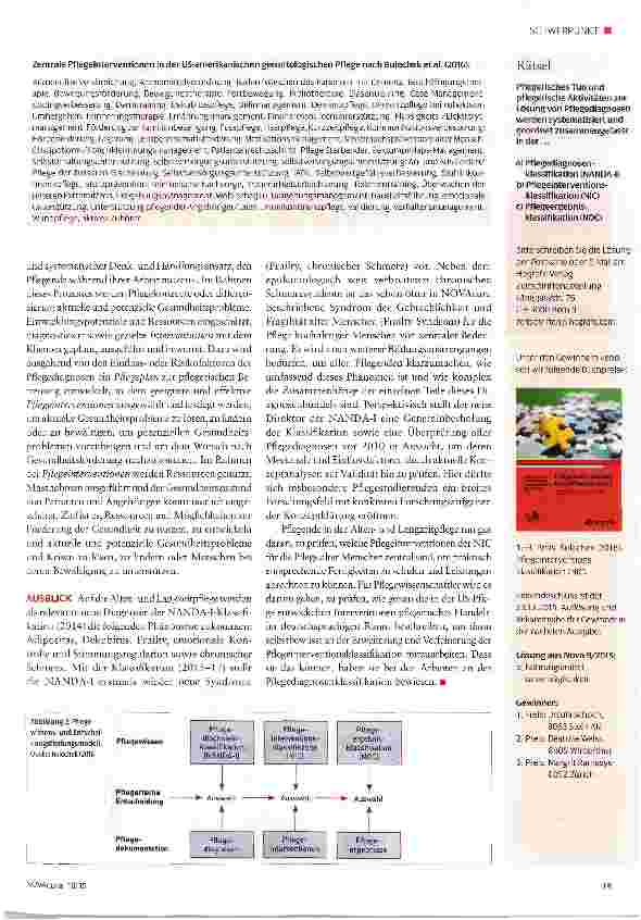 Vorschauseite 3: Pflegeprozess, Pflegediagnosen und Pflegeinterventionen
