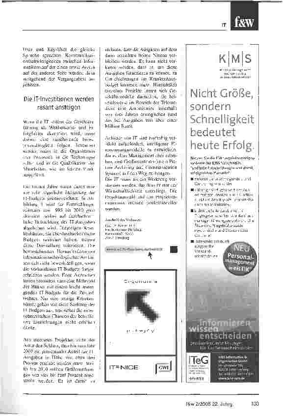 Vorschauseite 4: Erfolgsfaktoren des IT-Einsatzes. Anspruch und Wirklichkeit müssen zukünftig enger zusammenrücken